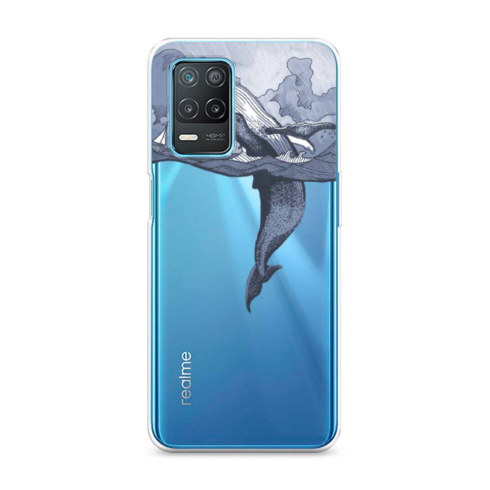 

Чехол Awog на Realme 8 5G "Два измерения", Разноцветный, 257050-7