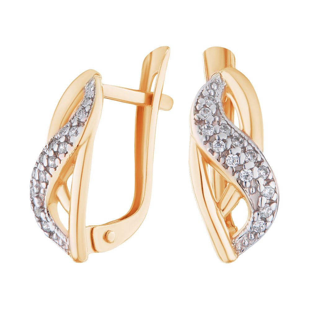 

Серьги из серебра с фианитом ЮВЕЛИР КАРАТ 2123943/9п, 2123943/9п