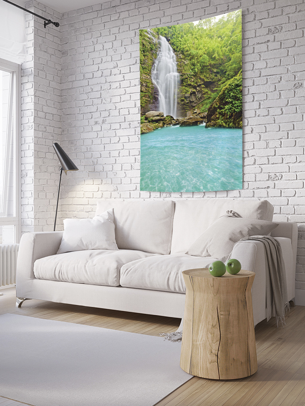 

Вертикальное фотопанно на стену JoyArty Карпатский водопад 150x200 см, Карпатский водопад