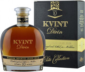 

Коньяк Kvint 10 Years Od в подарочной коробке 40% 0,5 л