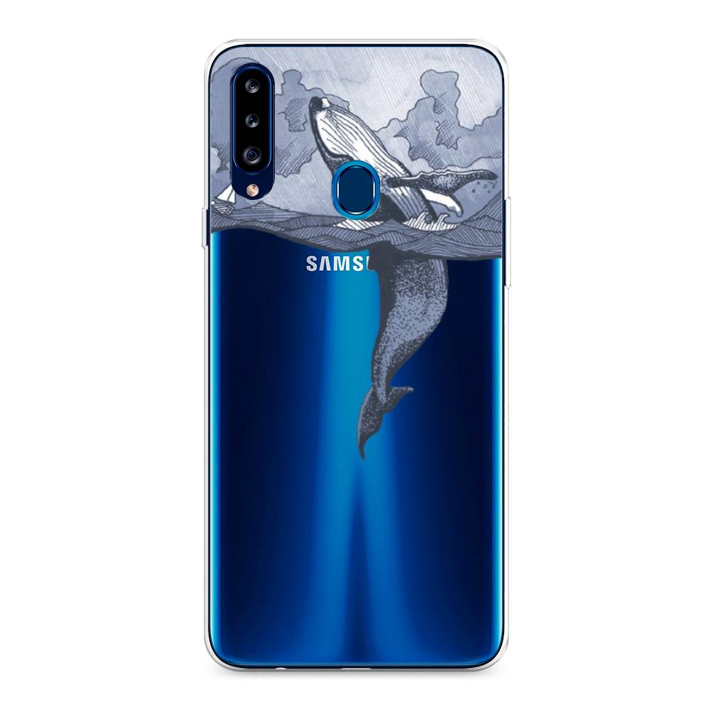 

Чехол Awog на Samsung Galaxy A20s / Самсунг A20s "Два измерения", Разноцветный, 2100850-7