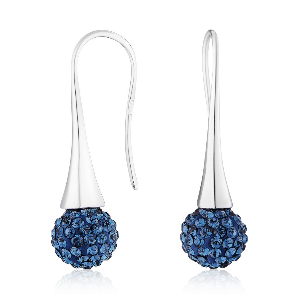 

Серьги из серебра с swarovski ЮВЕЛИР КАРАТ 0667-08C0228, 0667-08C0228