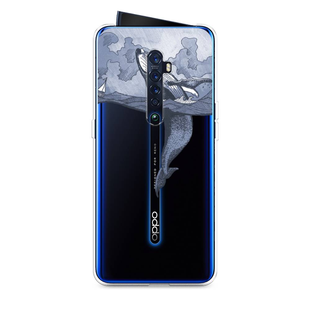 

Чехол Awog на Oppo Reno 2 "Два измерения", Разноцветный, 253550-7