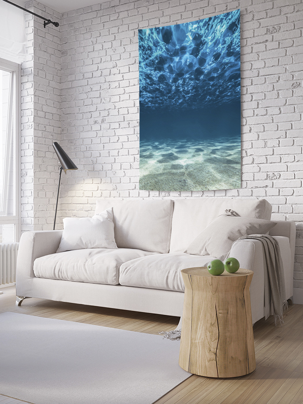 

Вертикальное фотопанно на стену JoyArty Морское дно 150x200 см, Морское дно