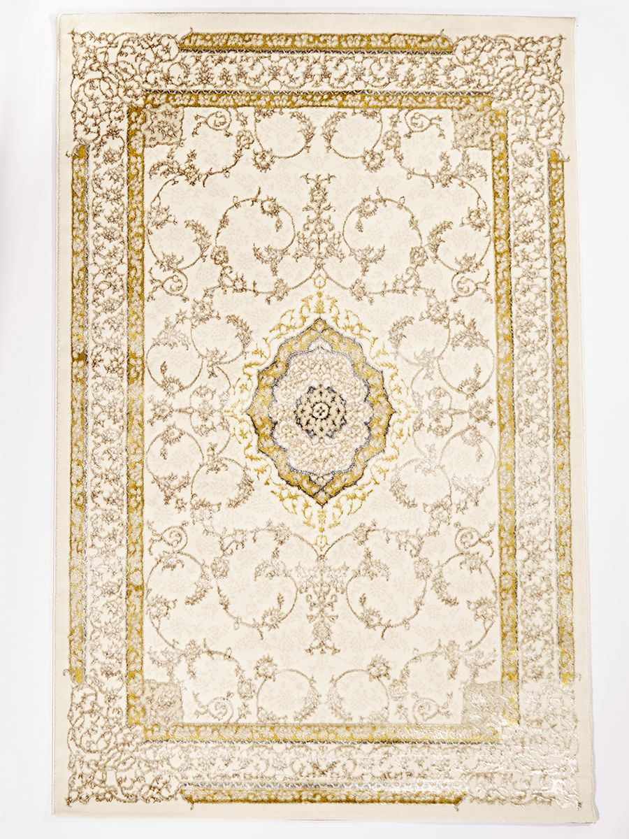 

Ковер ворсовый Kamalak tekstil ESTETIC кремовый с золотом 200х300 арт. УК-1155-08, ESTETIC