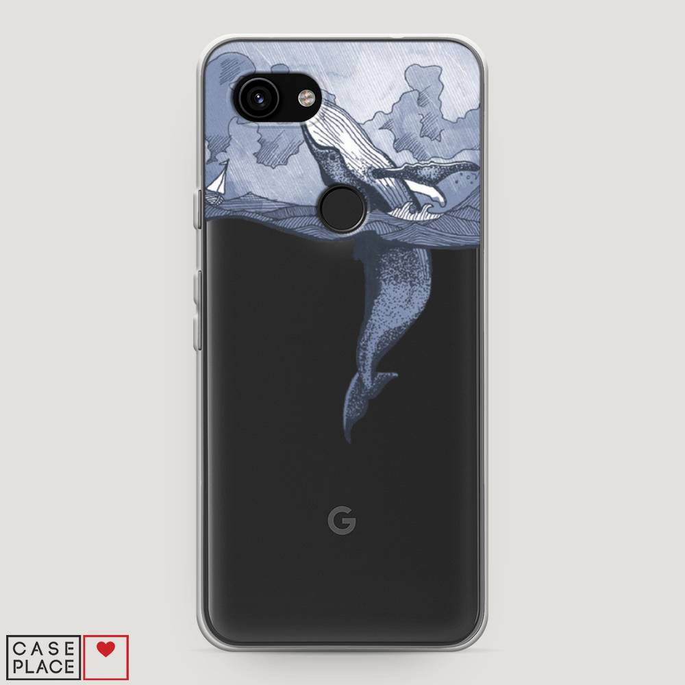 

Чехол Awog на Google Pixel 3a "Два измерения", Разноцветный, 270150-7