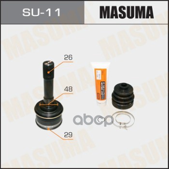 

Шрус Suzuki Grand Vitara 99- Наружный 29 X 48 X 26 Masuma Masuma арт. SU11