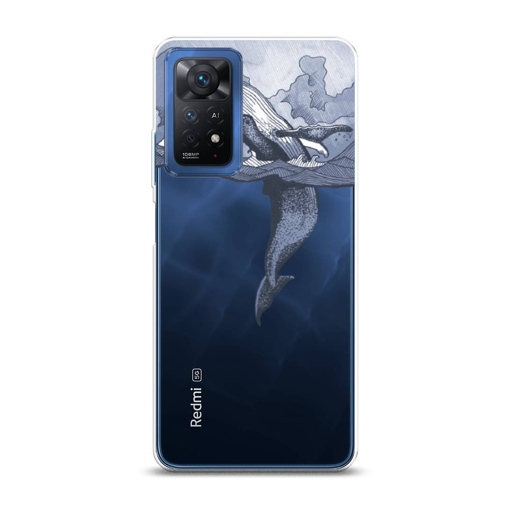 фото Чехол awog "два измерения" для xiaomi redmi note 11e pro