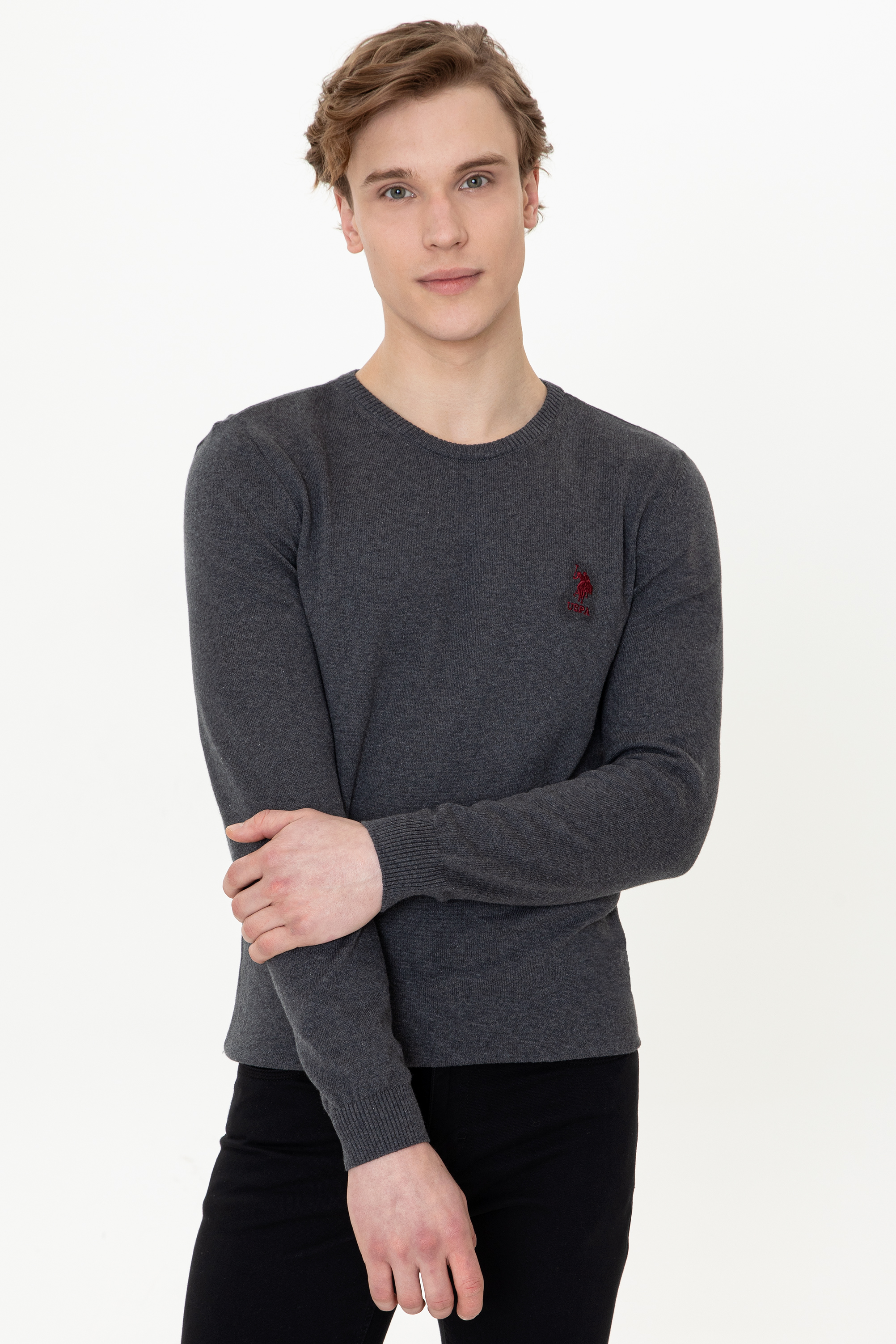 

Джемпер мужской U.S. POLO Assn. G081GL0TK0GTD01-GLBSK21 серый 2XL, G081GL0TK0GTD01-GLBSK21