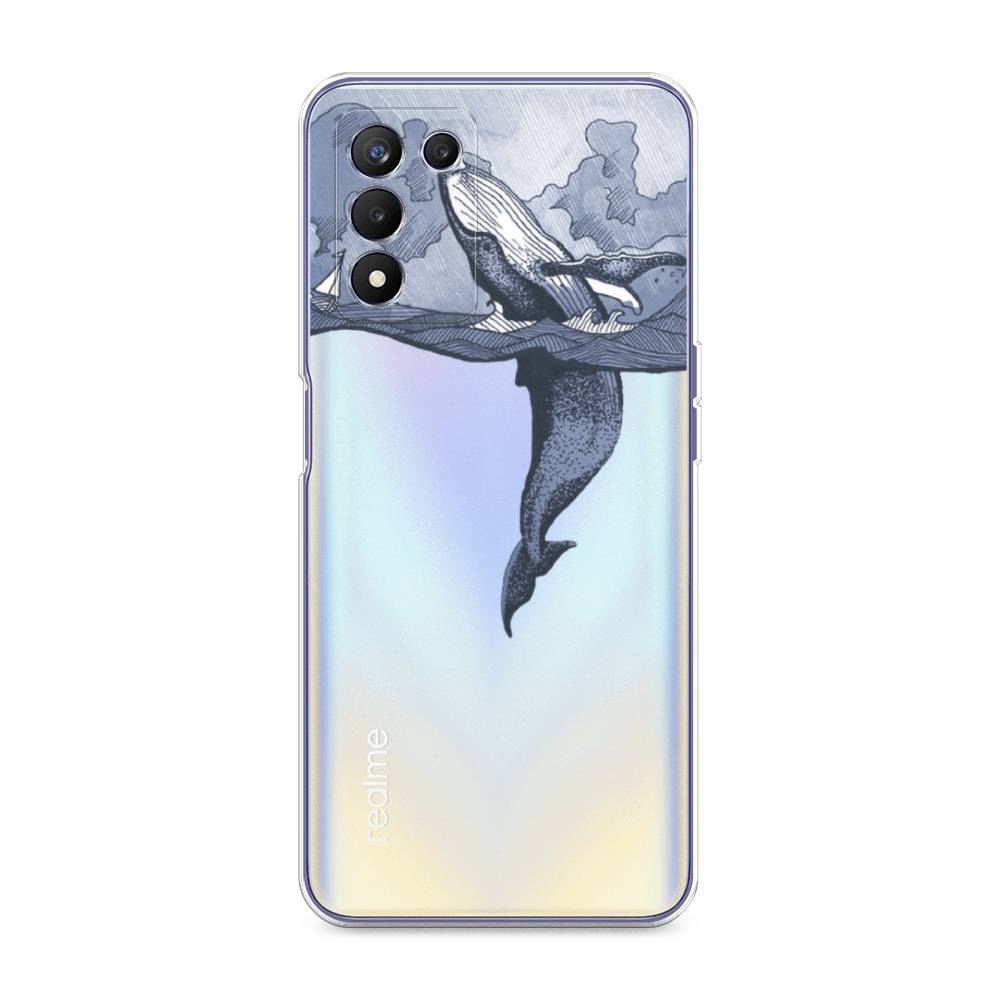 

Чехол Awog на Realme Q3s "Два измерения", Разноцветный, 257950-7