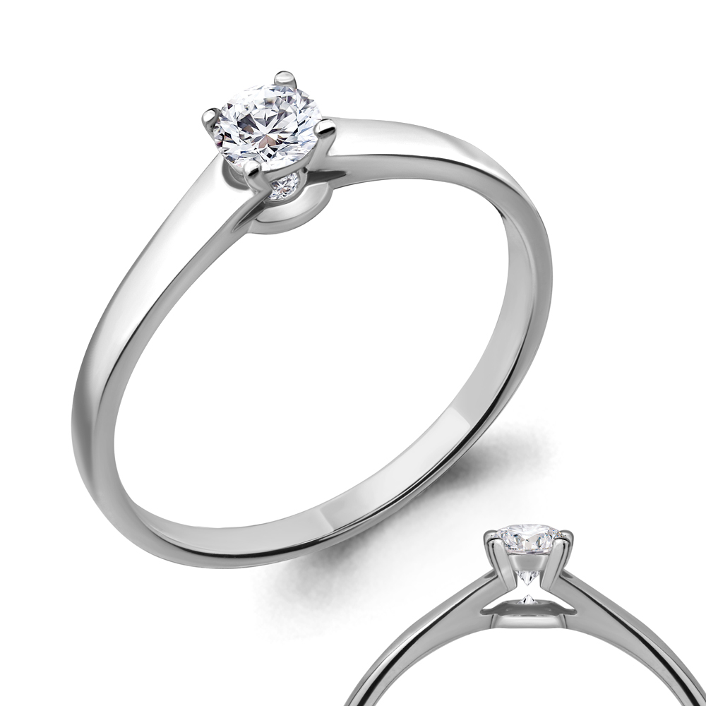 

Кольцо из белого золота с бриллиантом Aquamarine Aquamarine 962409_585_бз р. 17, 962409_585_бз