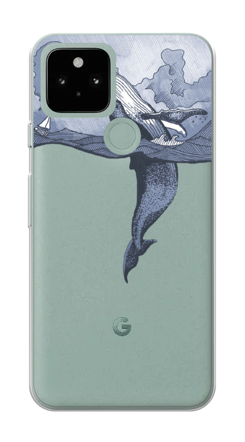 

Чехол Awog на Google Pixel 5 "Два измерения", Разноцветный, 270750-7