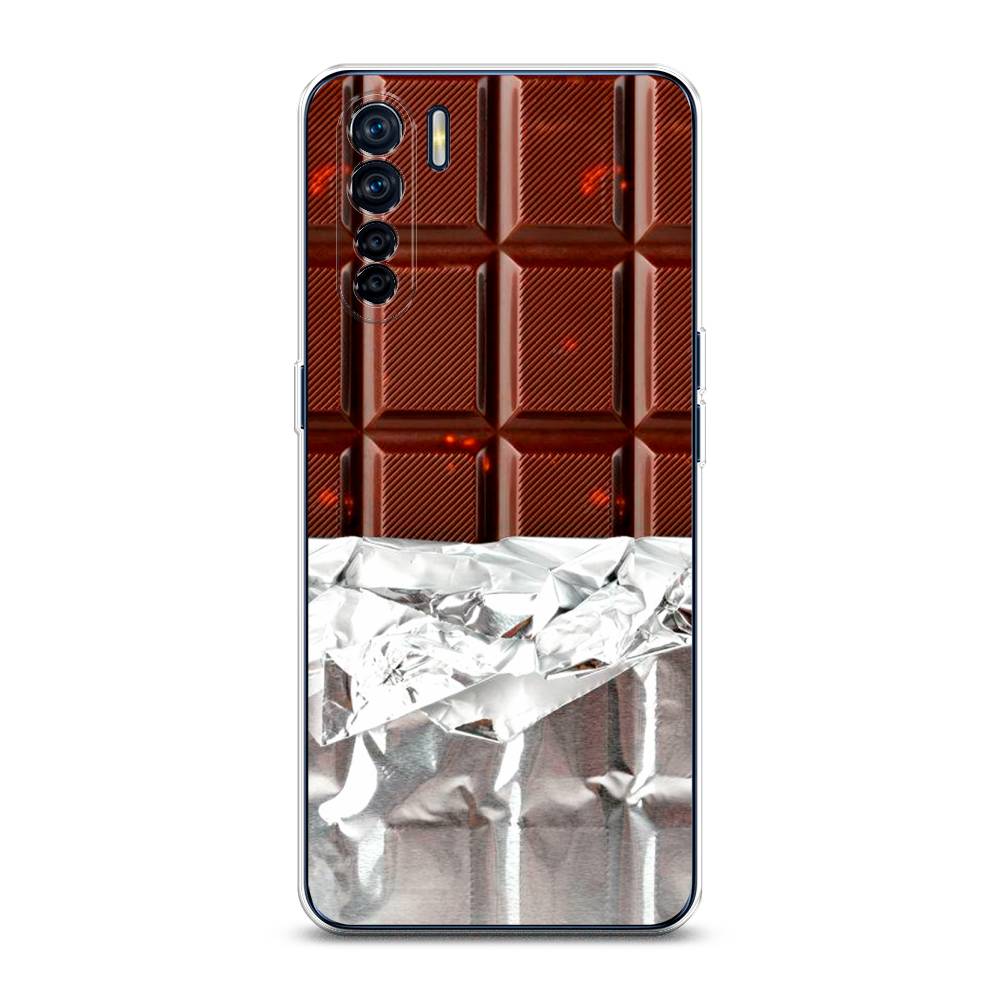 

Чехол для Oppo A91/Reno 3 "Шоколад в обертке", Коричневый, 254250-6