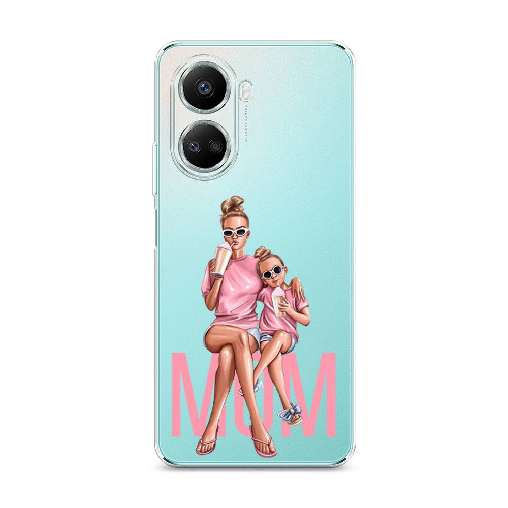 

Чехол Awog на Huawei nova 10 SE "Lovely mom", Бежевый;розовый;прозрачный, 6109650-7