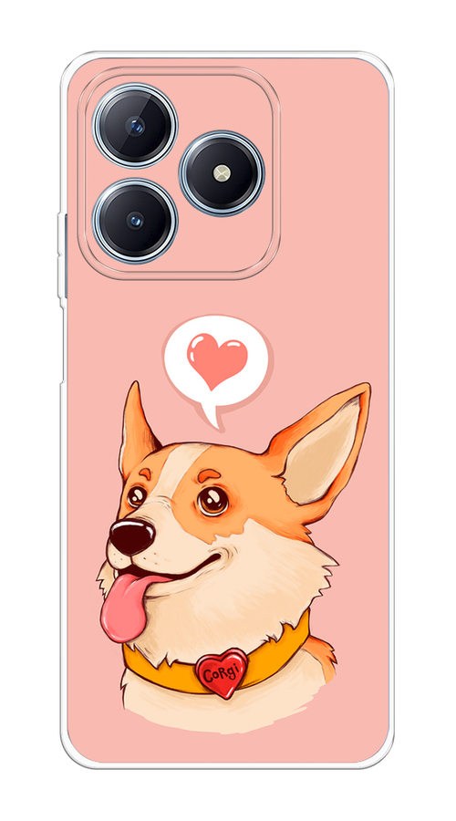 

Чехол Case Place на Realme C63 "Корги язык", Розовый;коричневый, 2517350-1