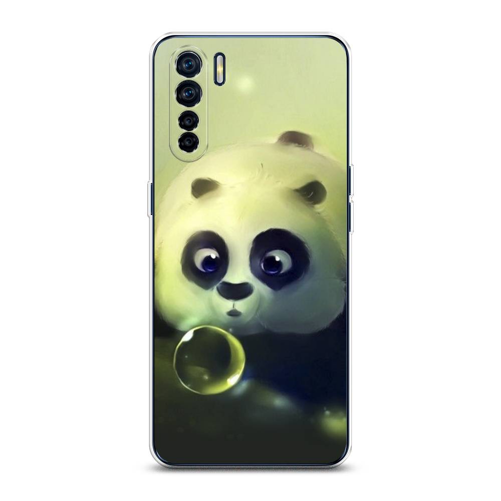 

Чехол для Oppo A91/Reno 3 "Малыш панды", Зеленый;черный;серый, 254250-1