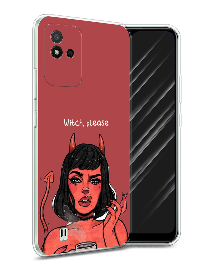 

Чехол Awog на Realme Narzo 50i "Evil Girl", Разноцветный, 2510050-6