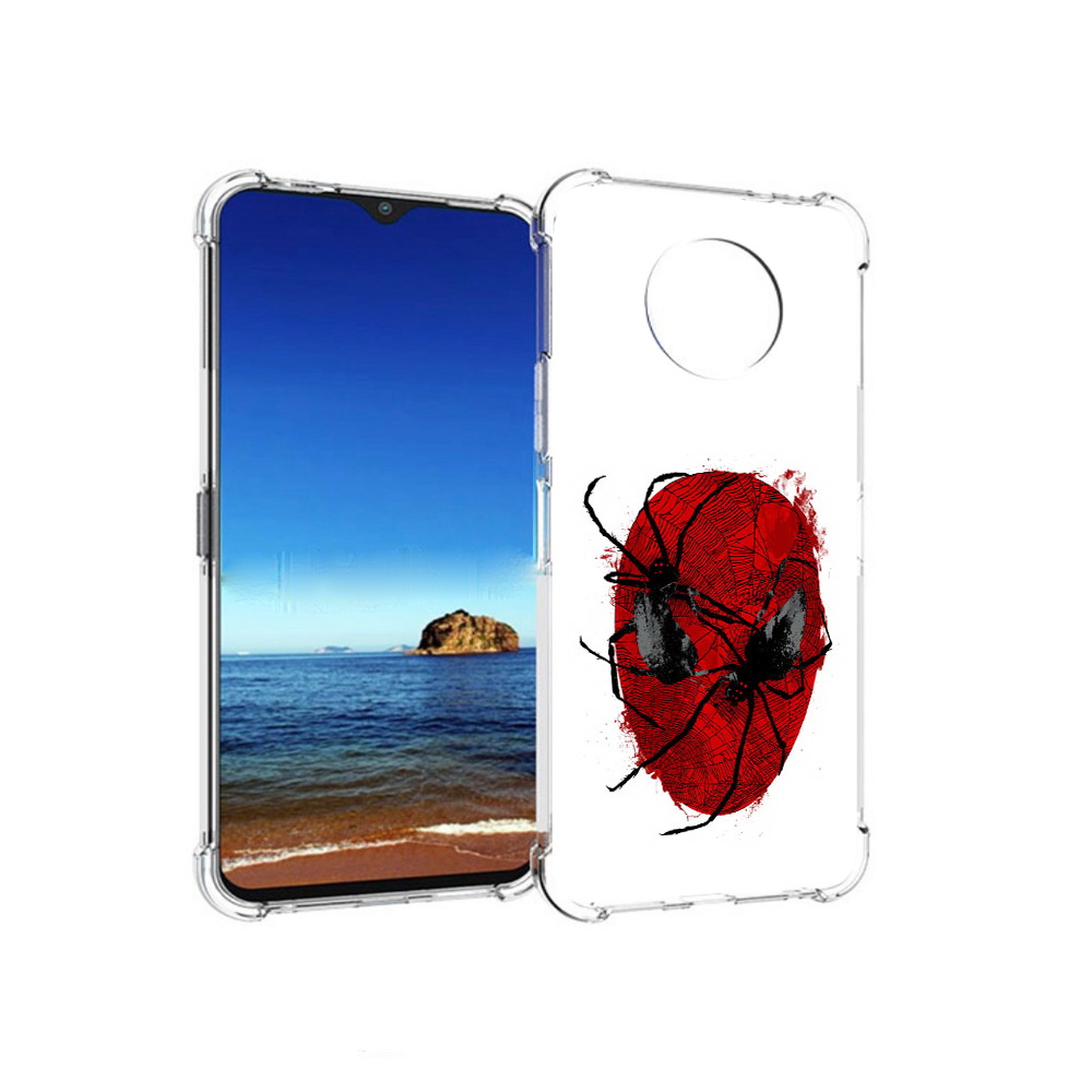 

Чехол MyPads Tocco для Nokia G50 человек паук (PT227056.116.673), Прозрачный, Tocco