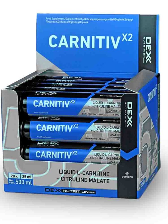 

Carnitiv Box DEX 20 x 25 мл. абрикос