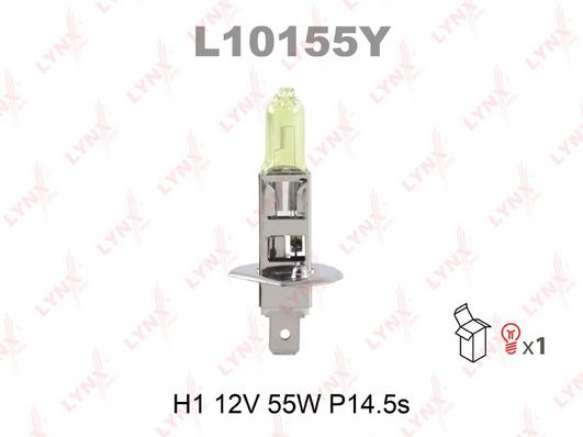 

Лампа 12v h1 55w p14,5s lynxauto yellow 1 шт. картон l10155y