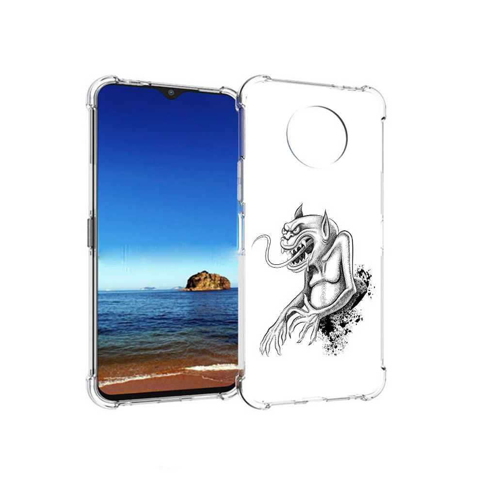 

Чехол MyPads Tocco для Nokia G50 чорт (PT227056.116.692), Прозрачный, Tocco