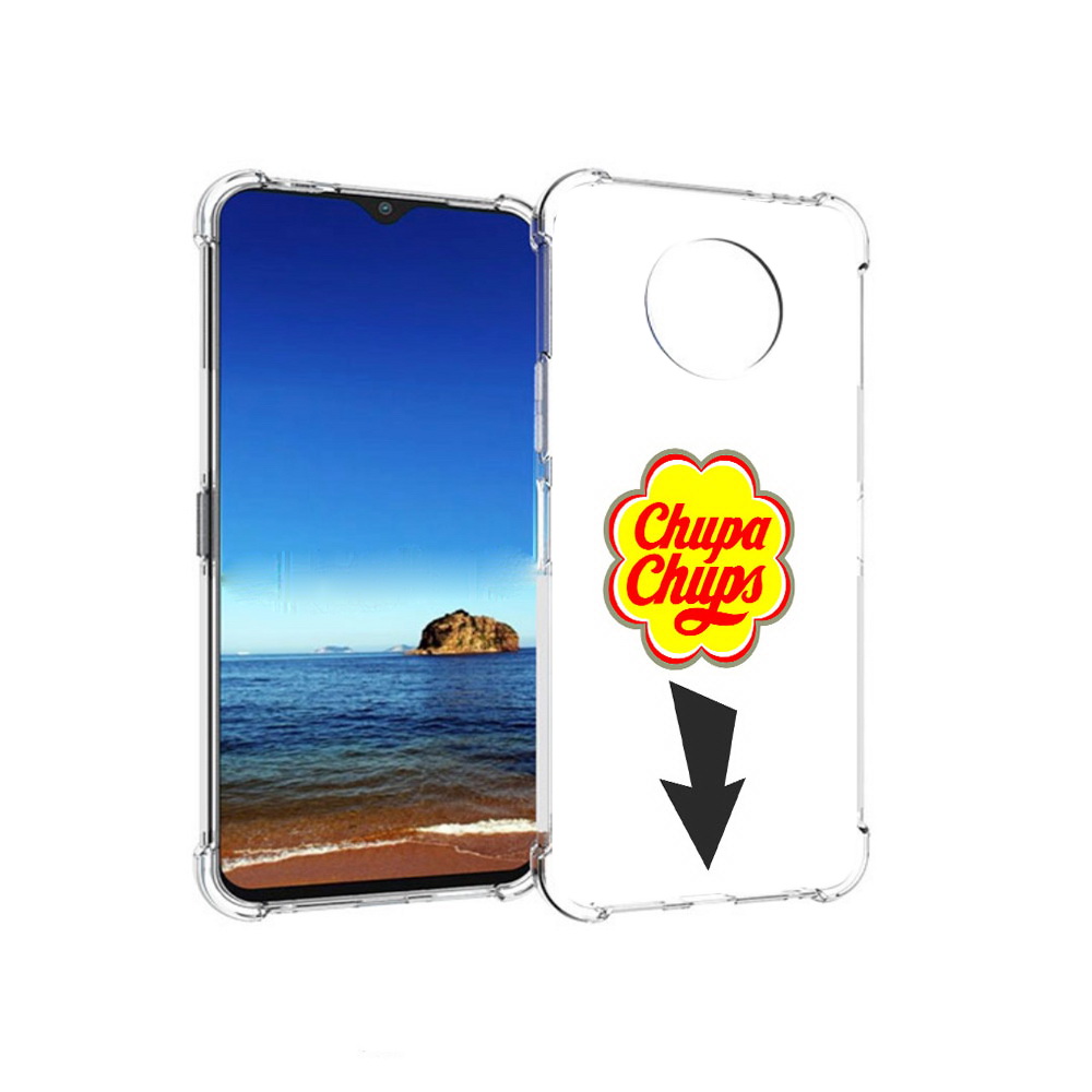 

Чехол MyPads Tocco для Nokia G50 чупа чупс (PT227056.116.694), Прозрачный, Tocco