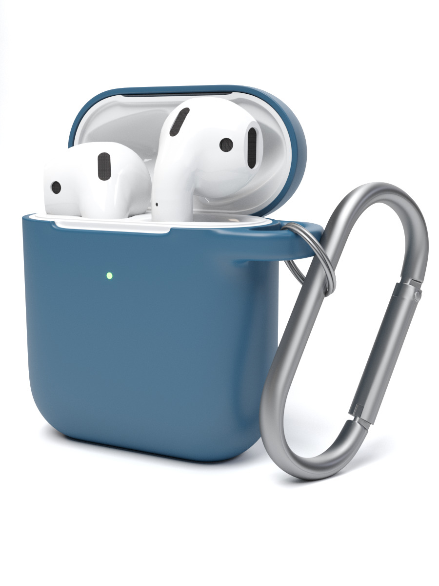 Защитный чехол SSY для Apple AirPods 2, 1синий