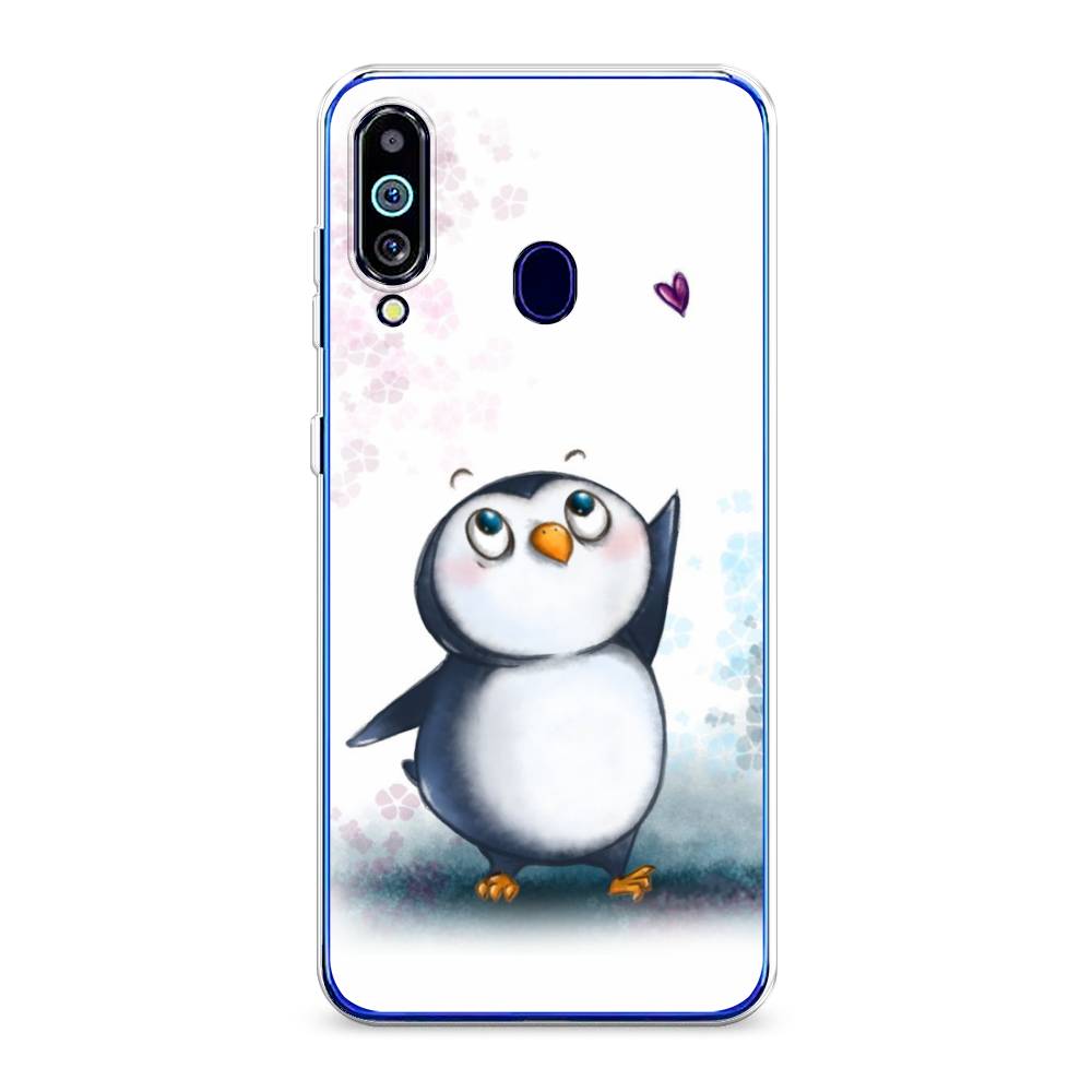 

Чехол Awog на Samsung Galaxy M40/A60 "Пингвин и сердечко", Разноцветный, 28750-1