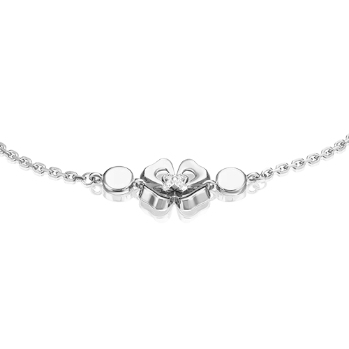 Браслет из золота р.17 PLATINA jewelry 05-0695-00-101-1120, бриллиант
