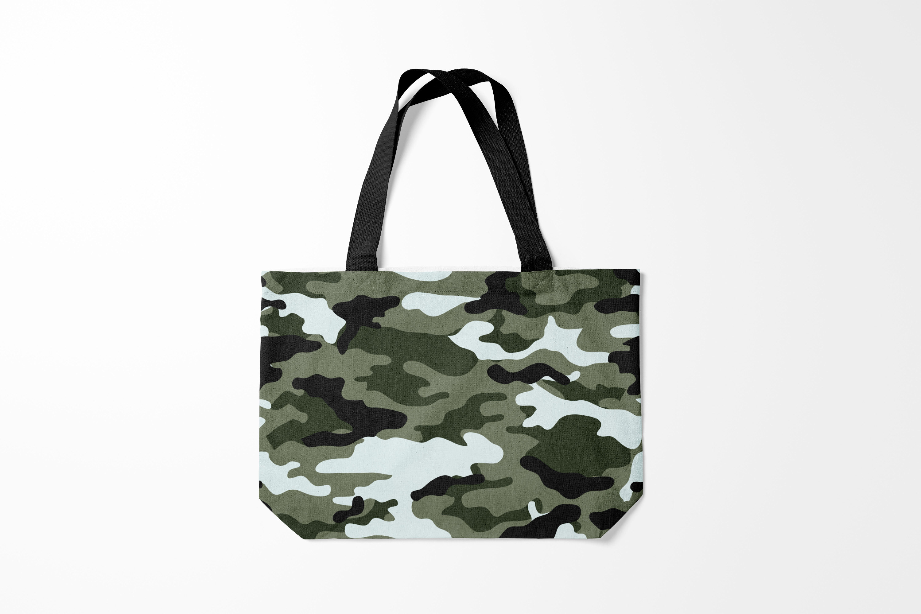 

Сумка шoппер унисекс Burnettie Милитари camouflage 2, зеленый, Милитари camouflage 2