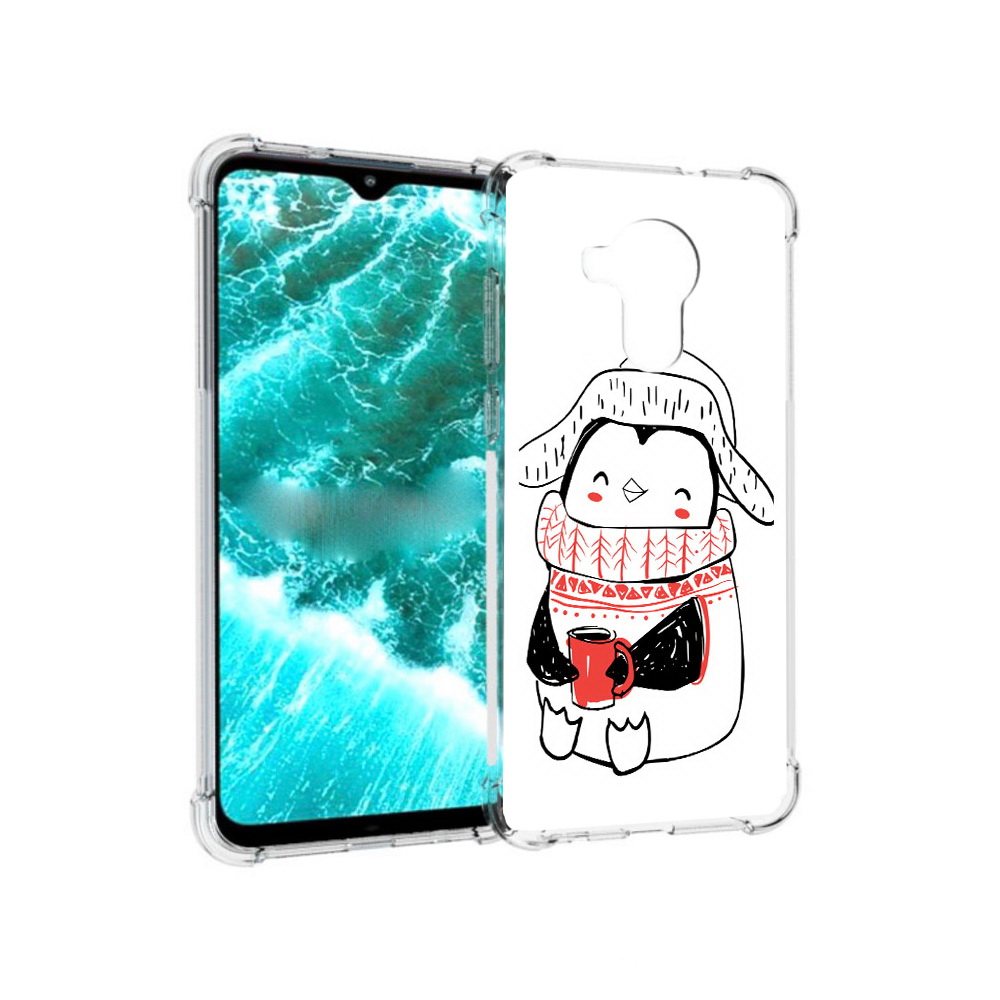 

Чехол MyPads Tocco для Nokia C30 Милый пингвин (PT227054.117.115), Прозрачный, Tocco