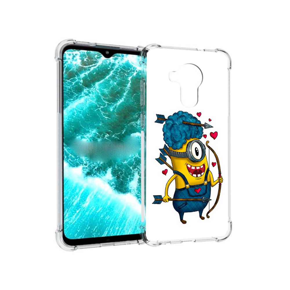 

Чехол MyPads Tocco для Nokia C30 Миньон купидон (PT227054.117.117), Прозрачный, Tocco