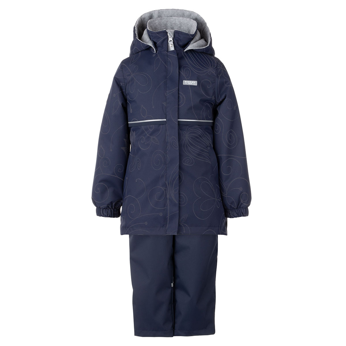 

Комплект для девочек LIISA K22031-2995 Kerry цвет синий Размер 122, LIISA