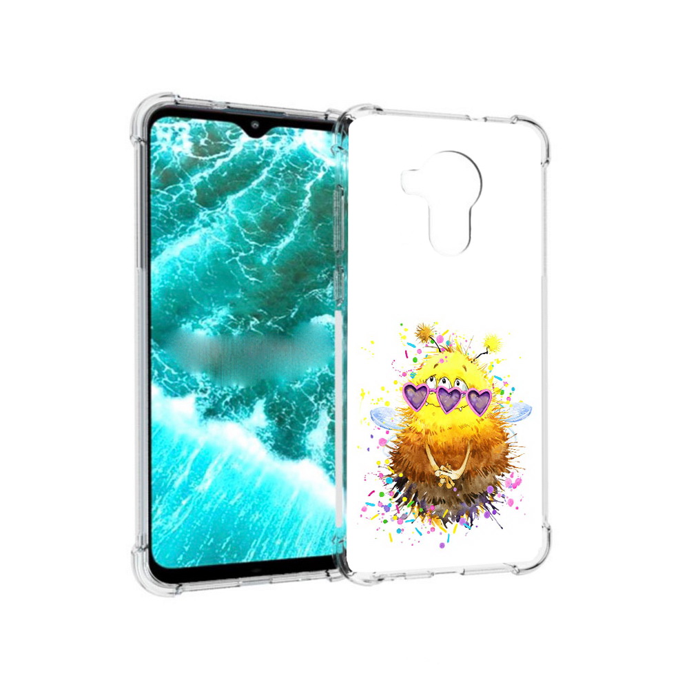 

Чехол MyPads Tocco для Nokia C30 Пушитый шмель (PT227054.117.143), Прозрачный, Tocco