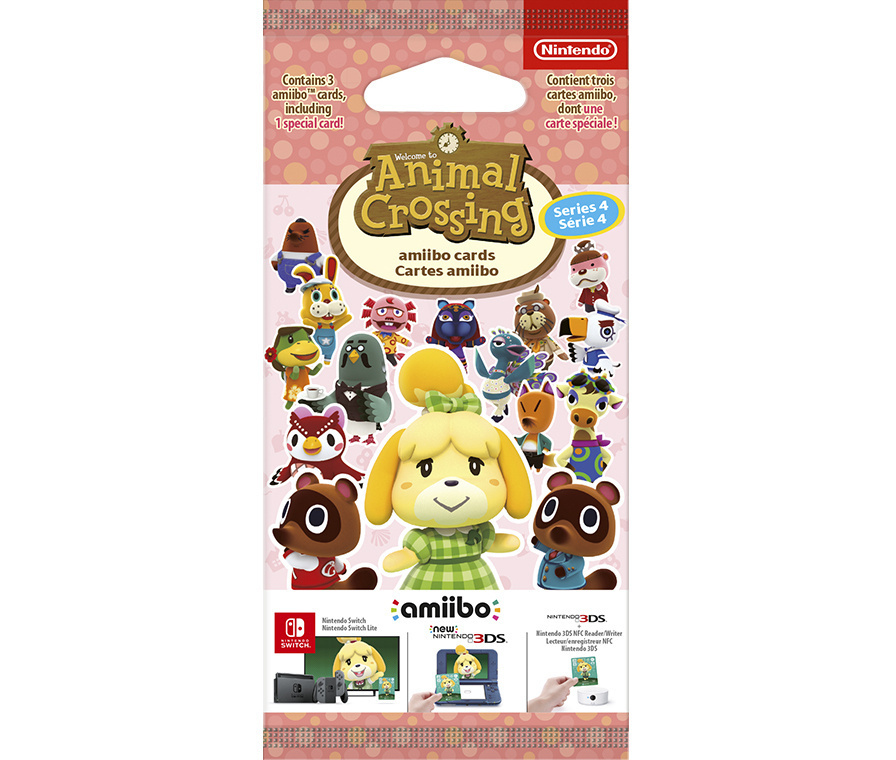 Карты персонажа Nintendo Amiibo (Animal Crossing) выпуск 4