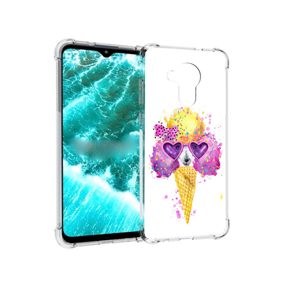

Чехол MyPads Tocco для Nokia C30 Рожок (PT227054.117.146), Прозрачный, Tocco