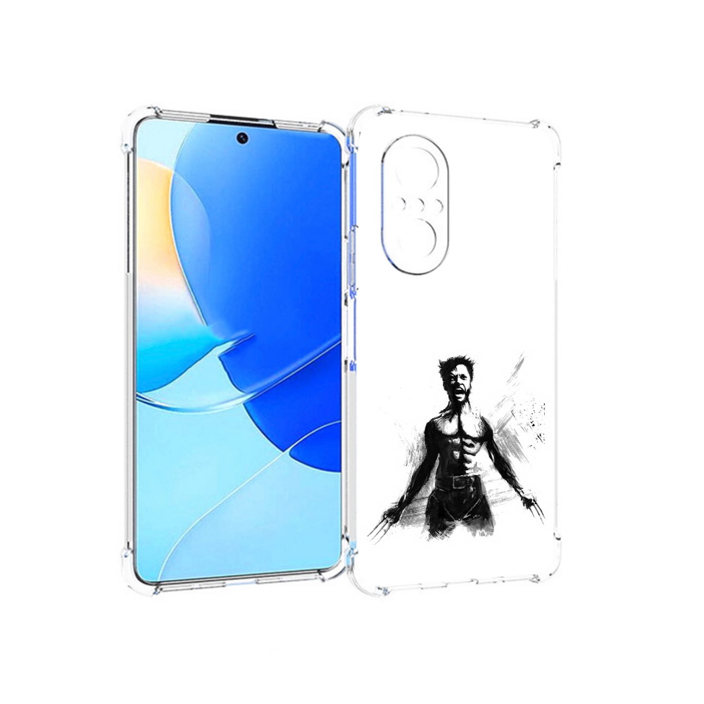 

Чехол MyPads Tocco для Huawei Nova 9 SE росомаха, Прозрачный, Tocco
