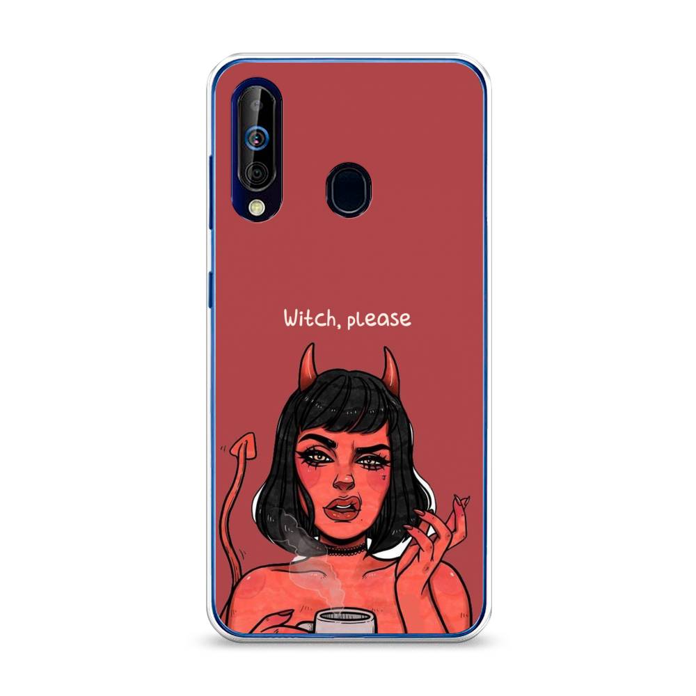 

Чехол Awog на Samsung Galaxy A60/M40 "Evil Girl", Разноцветный, 28250-6