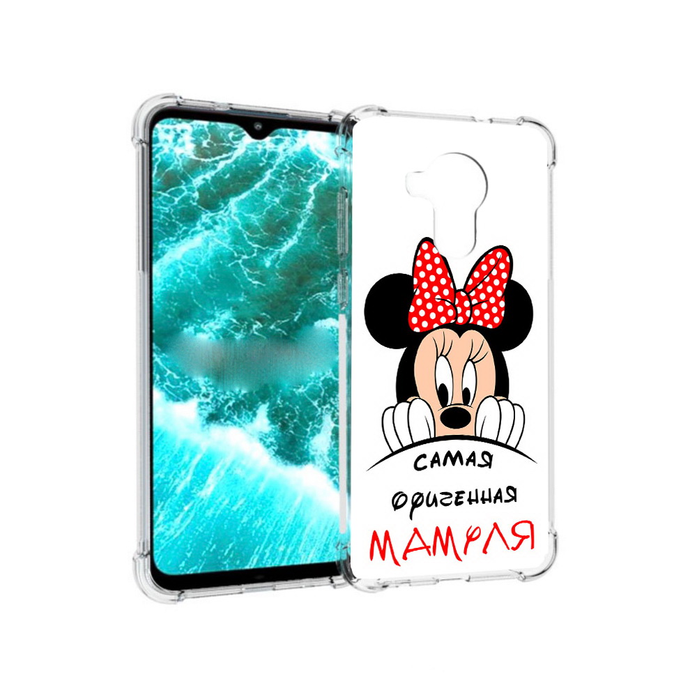 

Чехол MyPads Tocco для Nokia C30 Самая лучшая мамуля Мини Маус (PT227054.117.152), Прозрачный, Tocco