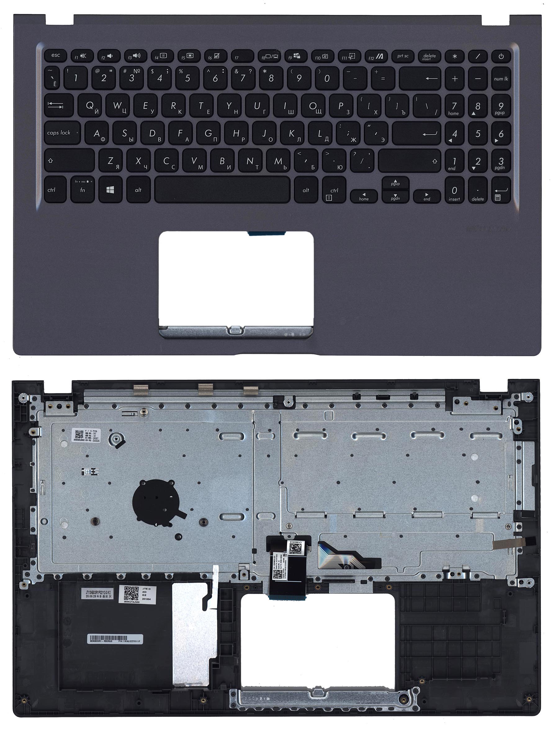 

Клавиатура для ноутбука Asus X515 / M515 черная