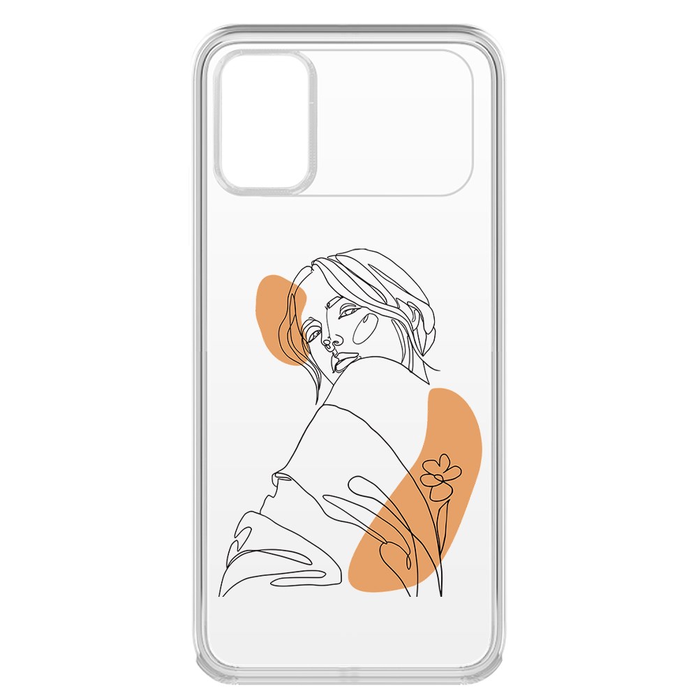

Чехол-накладка Krutoff Clear Case Загадка для Poco M3, Прозрачный