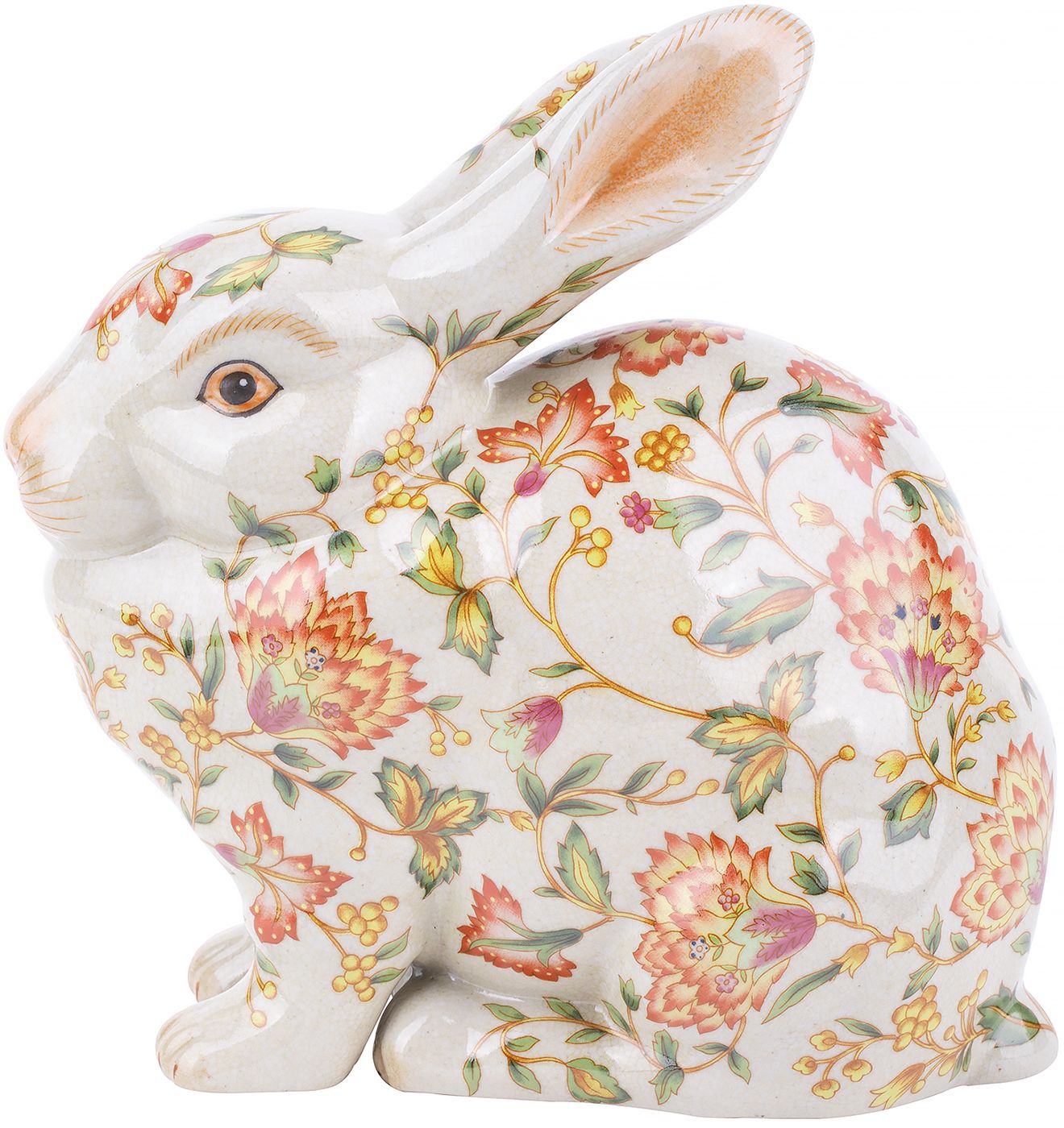 

Фигурка Glasar Зайчик 12х10х23см 31G2609/F647C/X1799, Бежевый