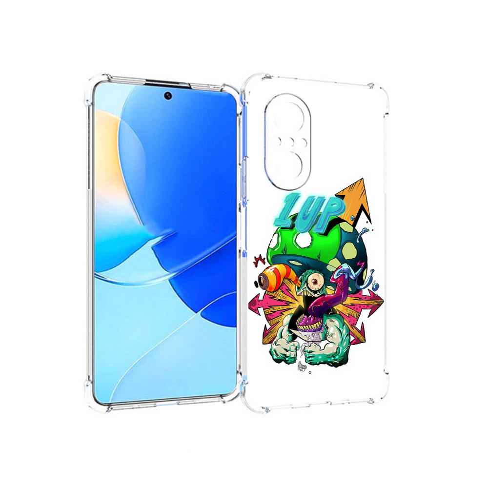 Чехол MyPads Tocco для Huawei Nova 9 SE сильный гриб абстракция
