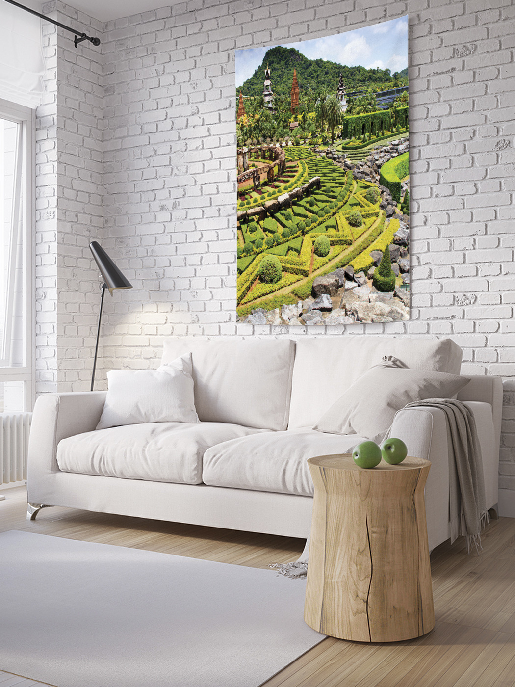 

Вертикальное фотопанно на стену JoyArty Парковое искусство 150x200 см, Парковое искусство