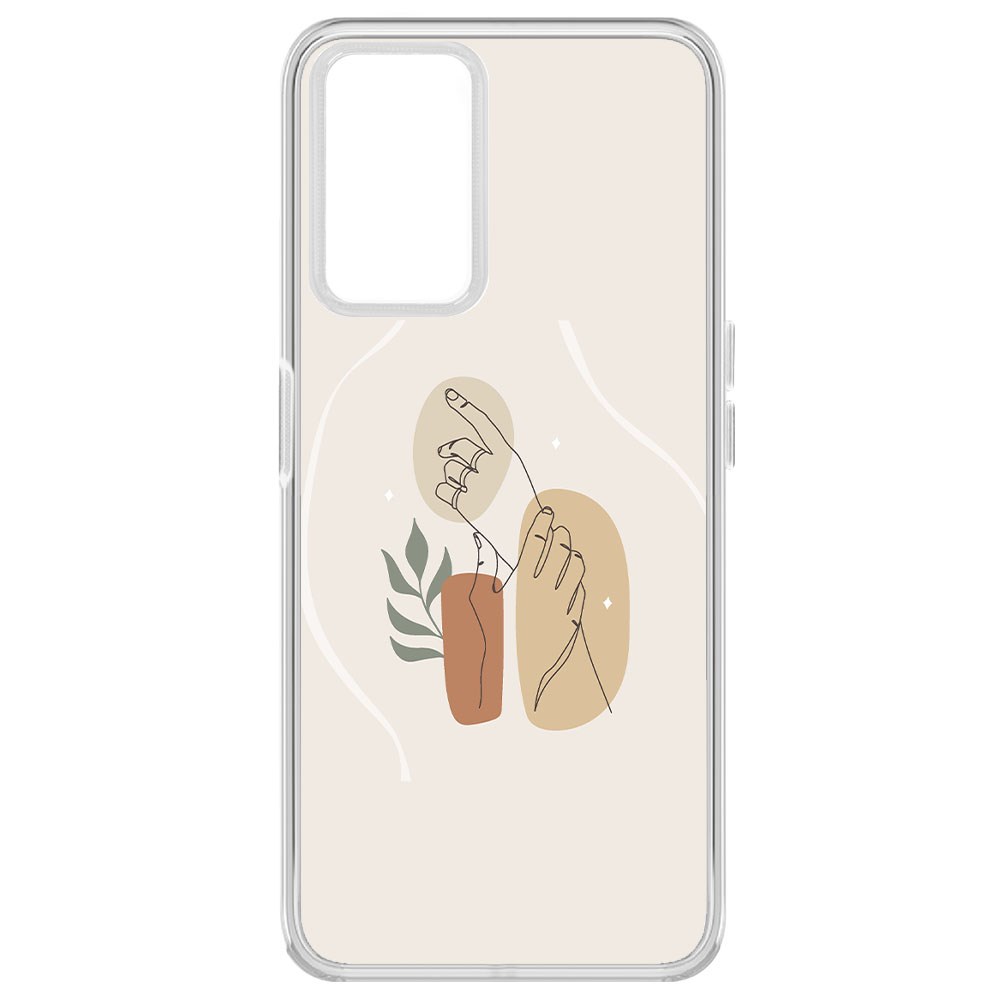 

Чехол-накладка Krutoff Clear Case Тонкость для Realme 9i, Прозрачный