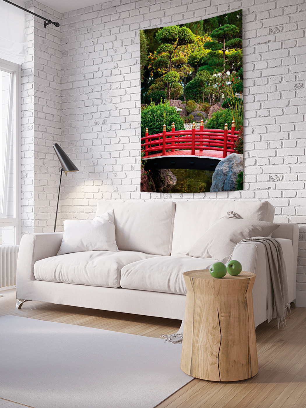 

Вертикальное фотопанно на стену JoyArty Лесной декор 150x200 см, Лесной декор