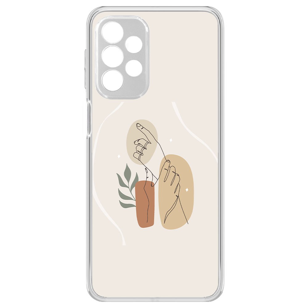 

Чехол-накладка Krutoff Clear Case Тонкость для Samsung Galaxy A23 (A235), Прозрачный