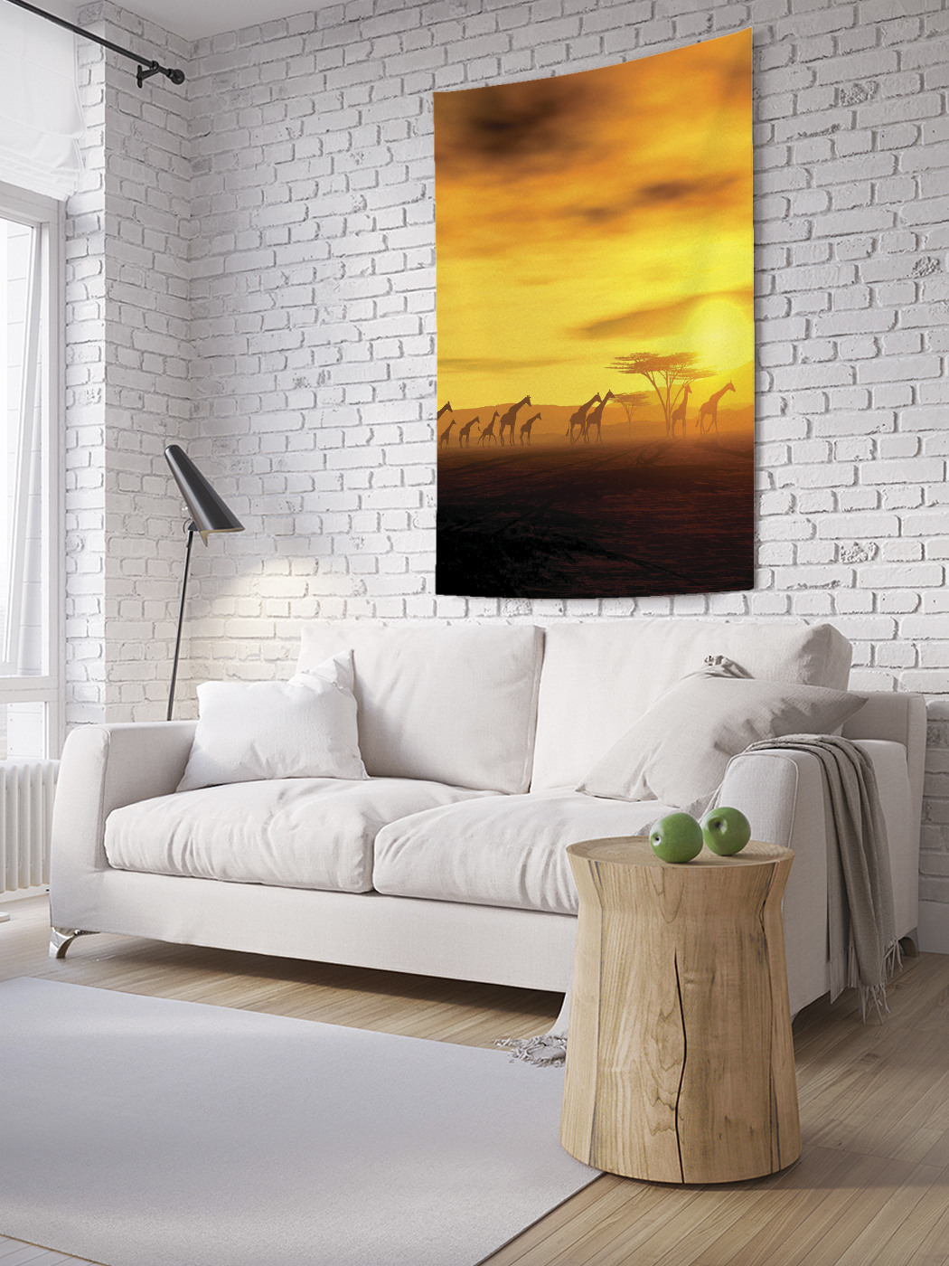 

Вертикальное фотопанно на стену JoyArty Африканское сафари 150x200 см, Африканское сафари