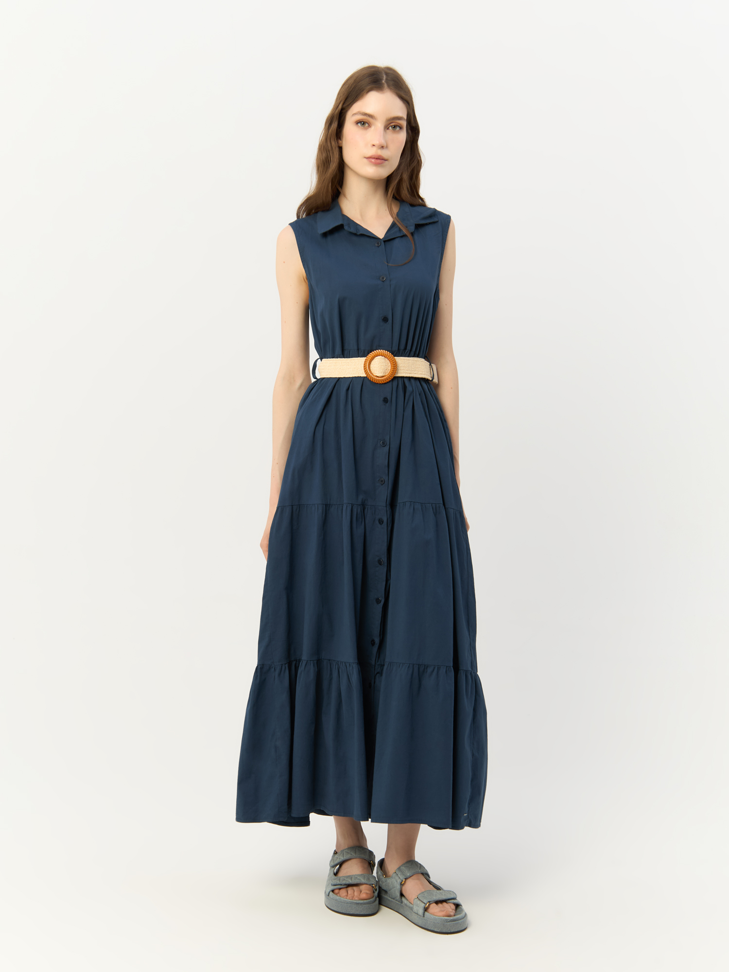 

Платье женское MEXX DF0647033W синее XL, Синий, DF0647033W