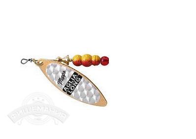 

Блесна вращающаяся Mepps Aglia Long Rainbo 5 Copper